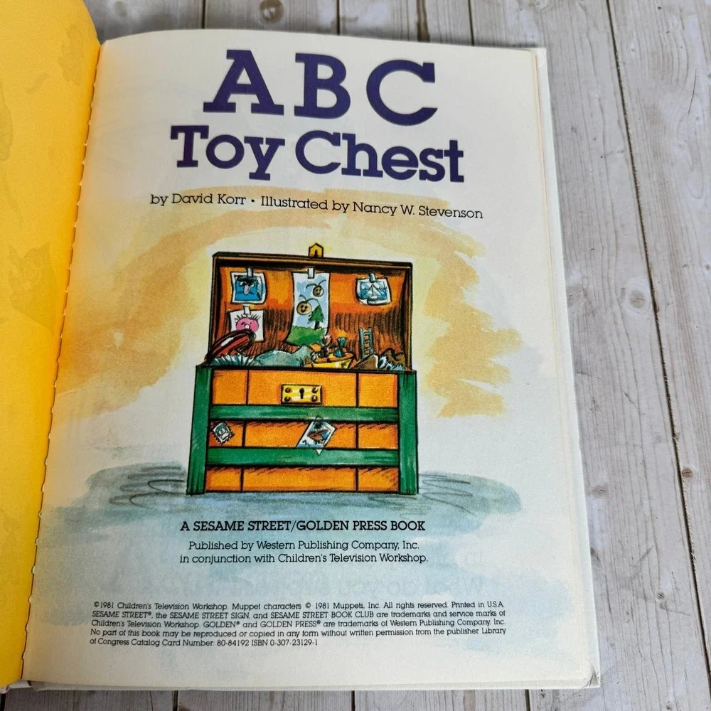 Vintage Sesame Street Book Club Lot 10 HC Kids Books‎ ABC Counting Learning